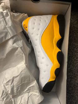 Retro 13,s  white/university red-del sol