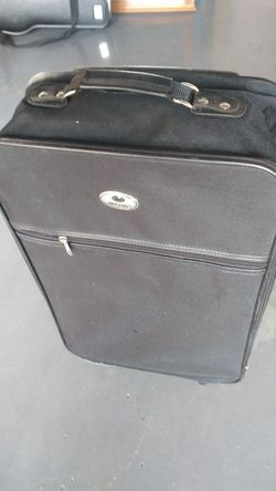 Black small piece of luggage