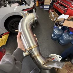 Elantra N Whoosh Catless Downpipe 