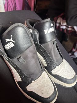 Black And White Puma Shoes