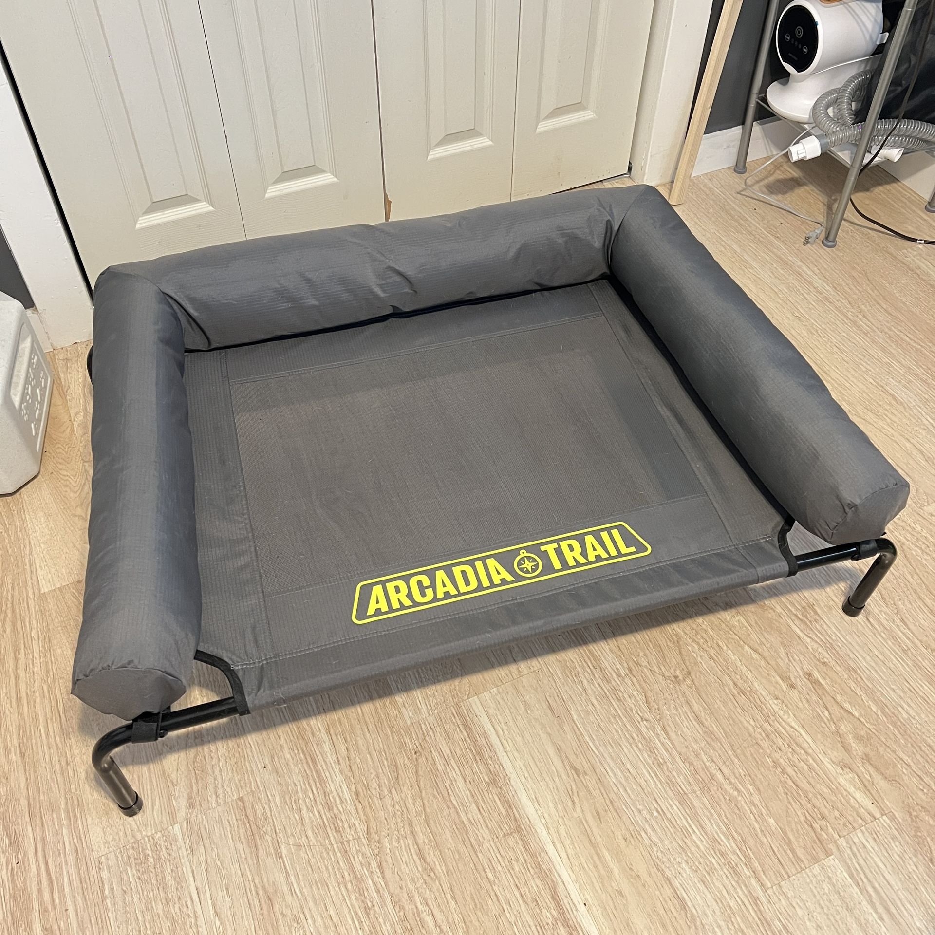 Supportive Bolster Cot Dog Bed