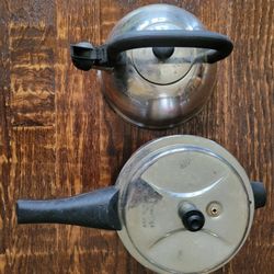 LARGE STAINLESS STELL KETTLE & COOKER COMBO