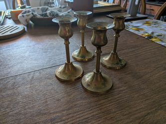 Antique Brass candle sticks