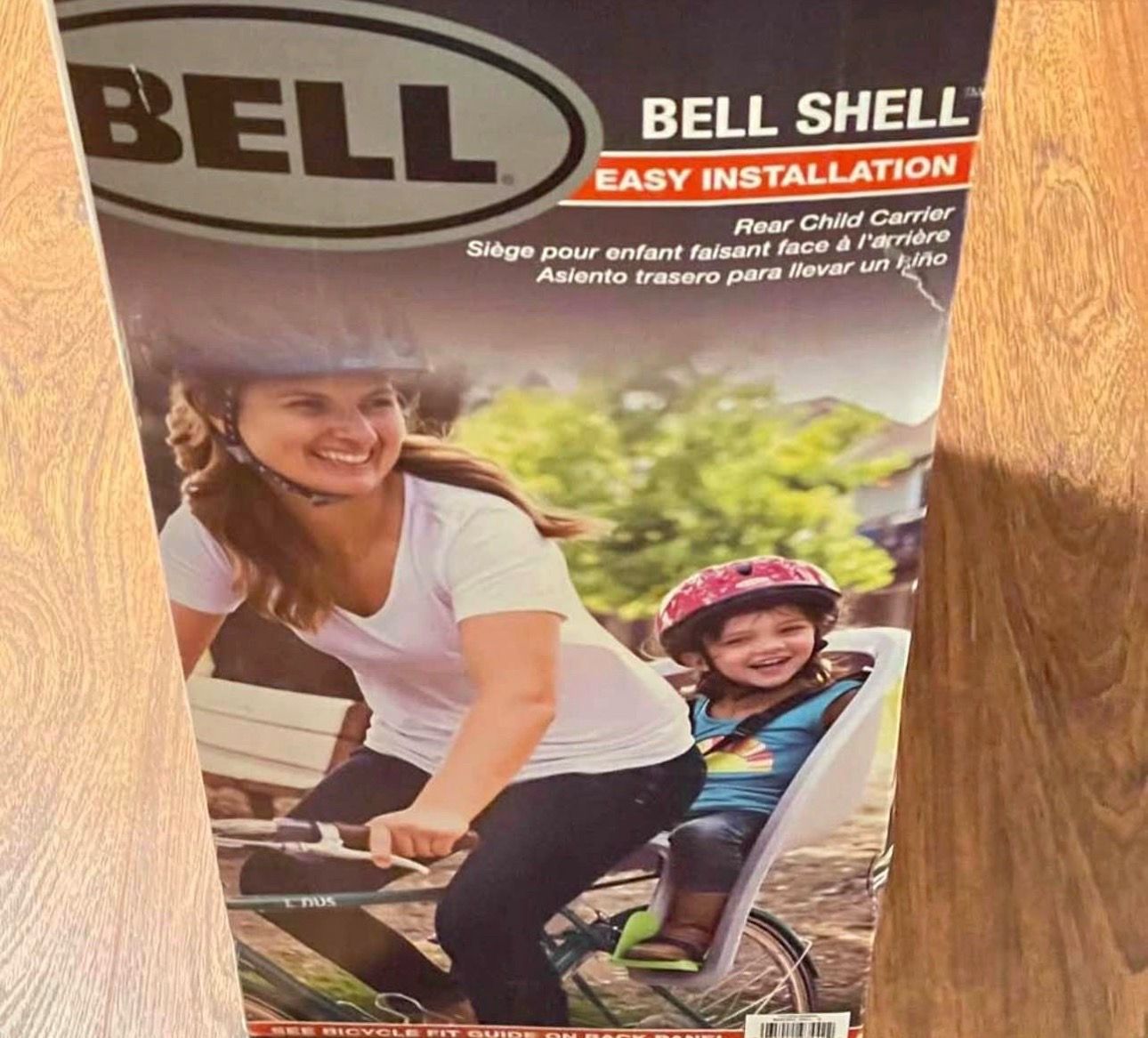 Bell Sports Shell Rear Child Carrier Bicycle Seat New
