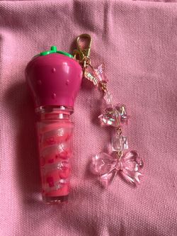 Lip gloss keychains