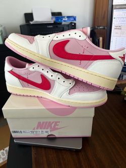 Jordan 1 retro Travis Scott Tropical pink BNIB Sz 14