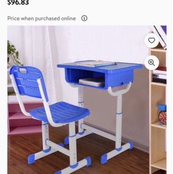Desk And Chair Kids New
