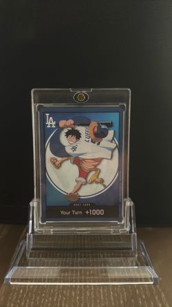 Dodgers One Piece Luffy Don Card