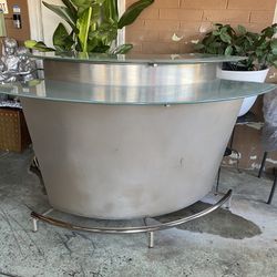 Nice Stainless Steel Bar Table