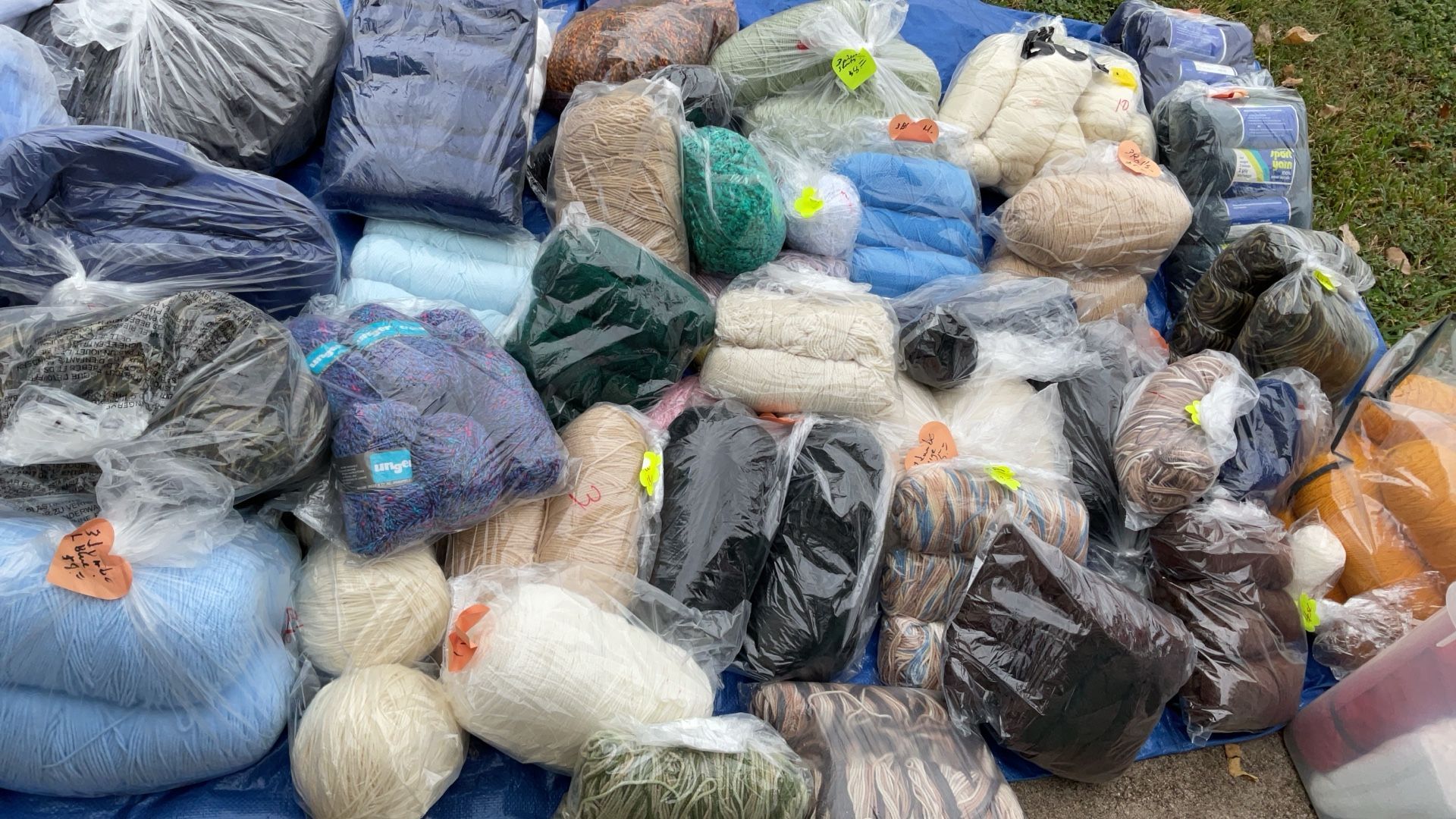 Yarn Different Colors 