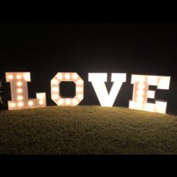 Marquee Love Letters