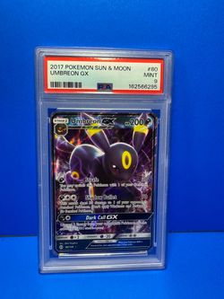 2017 Pokemon Sun & Moon Umbreon GX PSA 9