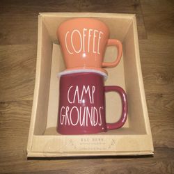 Rae Dunn 2 Piece Coffee Drip and Mug Set New in Box