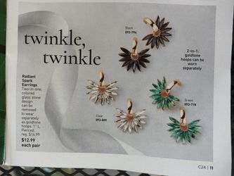 Two-In-One Avon Earrings