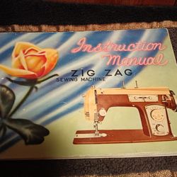 Vintage Instruction Manual Zig Zag Sewing Manual For Sale.