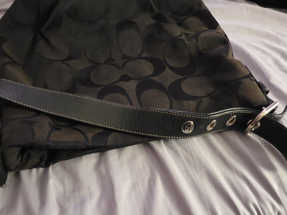 Coach Bag With Clutch