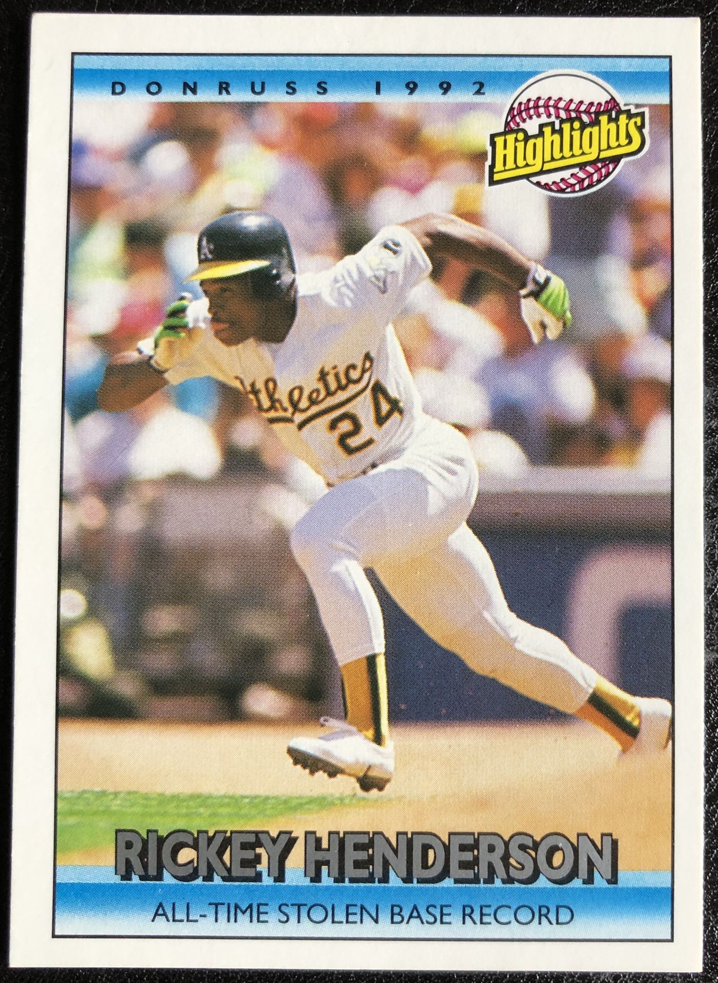 Rickey Henderson OLD BASEBALL CARDS