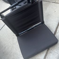 2 Black Stadium Seats