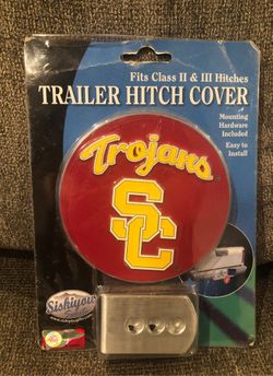 USC Trojans trailer hitch cover