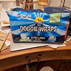 Doggie Wraps. Extra Large. MALE