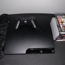 PS3 With 7 Games 