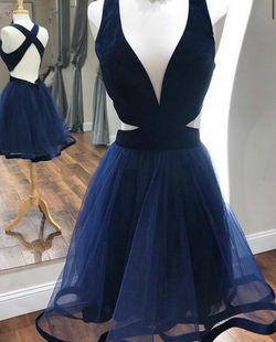 Navy Formal Dress