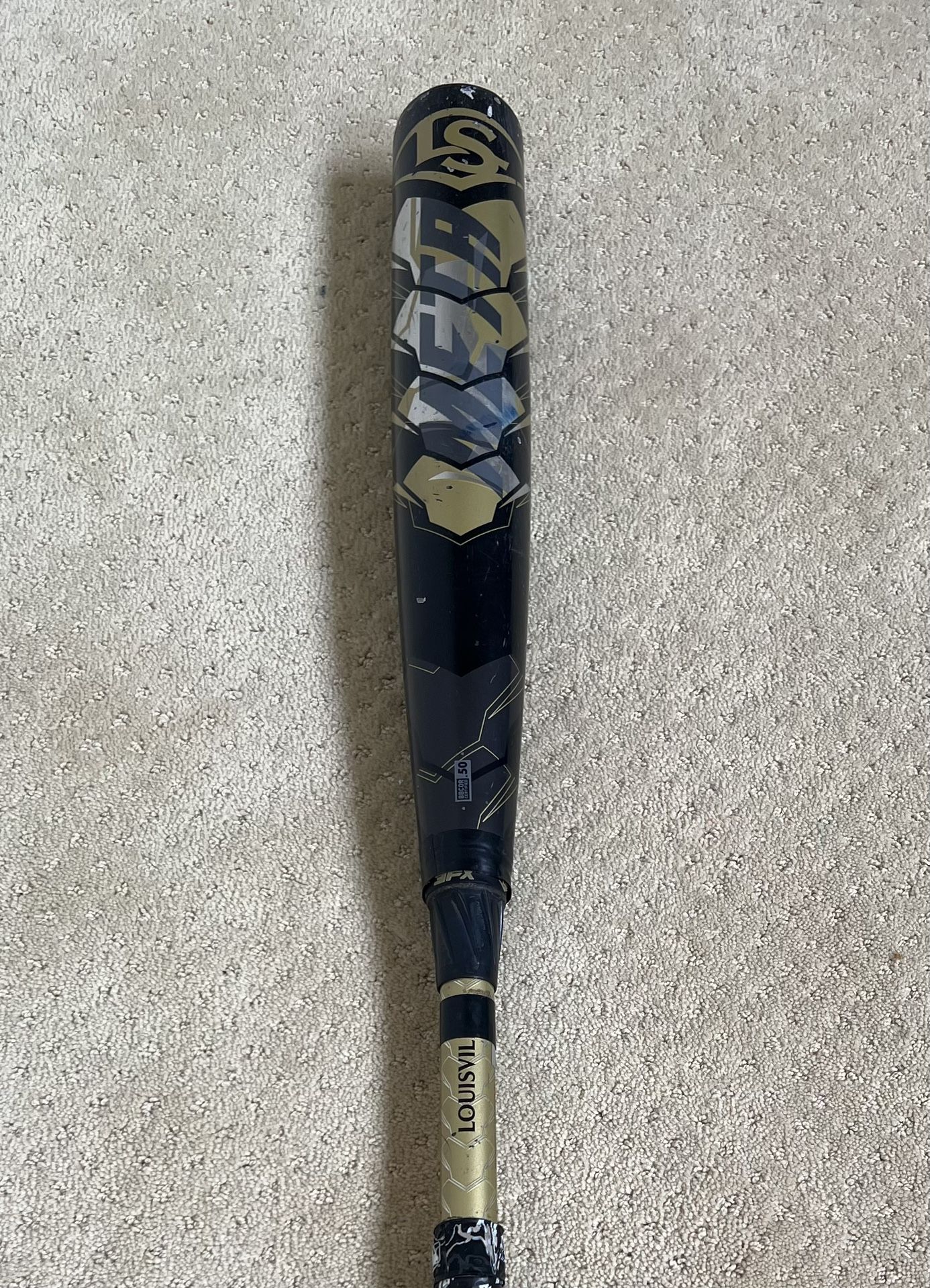 Louisville Slugger Meta bat 33/30 drop -3 BBCOR used plus Wood Bats