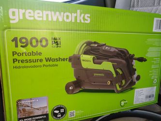 Pressure washer 1900 psi