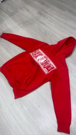 red mob hoodie size M