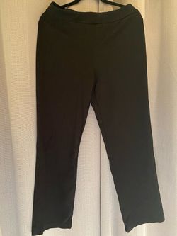 Ladies new black stretchy pants medium