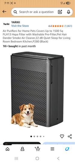 Air Purifiers for Home Pets Covers Up to 1500 Sq Ft