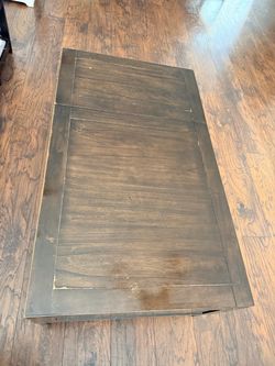 Dark Wood Coffee Table