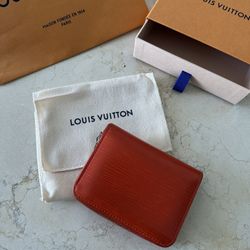 Louis Vuitton Zippy Wallet Orange Mandarin