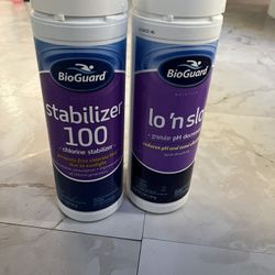 Pool Maintenance- chlorine stabilizer