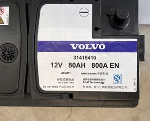 Volvo Vehicle AGM Battery 12V 80AH 800A S60 S80 S90 V90 XC60 Volvo Vehicle AGM Battery 12V 80AH 800A S60 S80 S90 V90 XC60