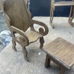 Dollhouse Miniatures Furniture Hand Made