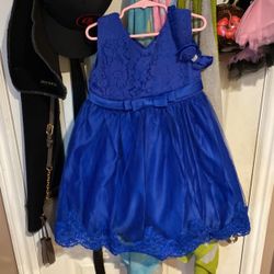Little Girl Blue Dress