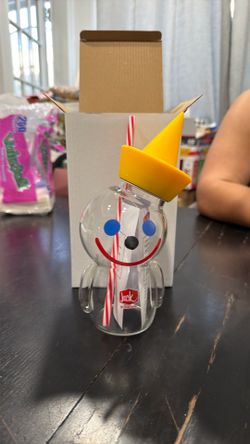 new glass jack cup