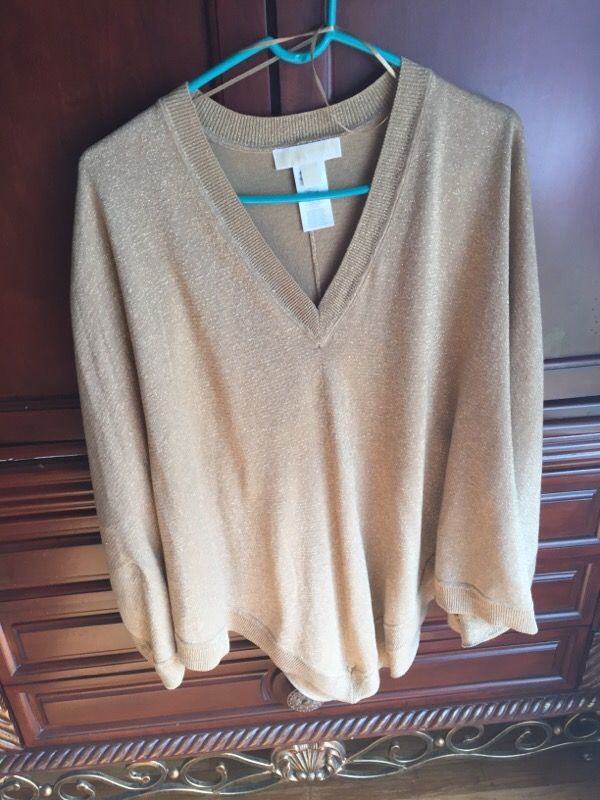 Gently worn poncho MK size L