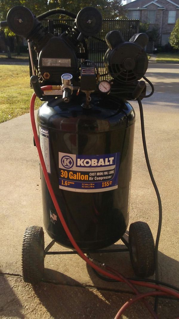 Kobalt 30 gallon air compressor for Sale in Justin, TX OfferUp
