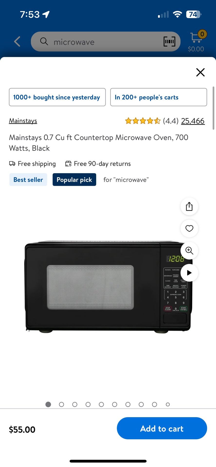Brand New Microwave