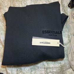 Essentials Hoodie Black, M