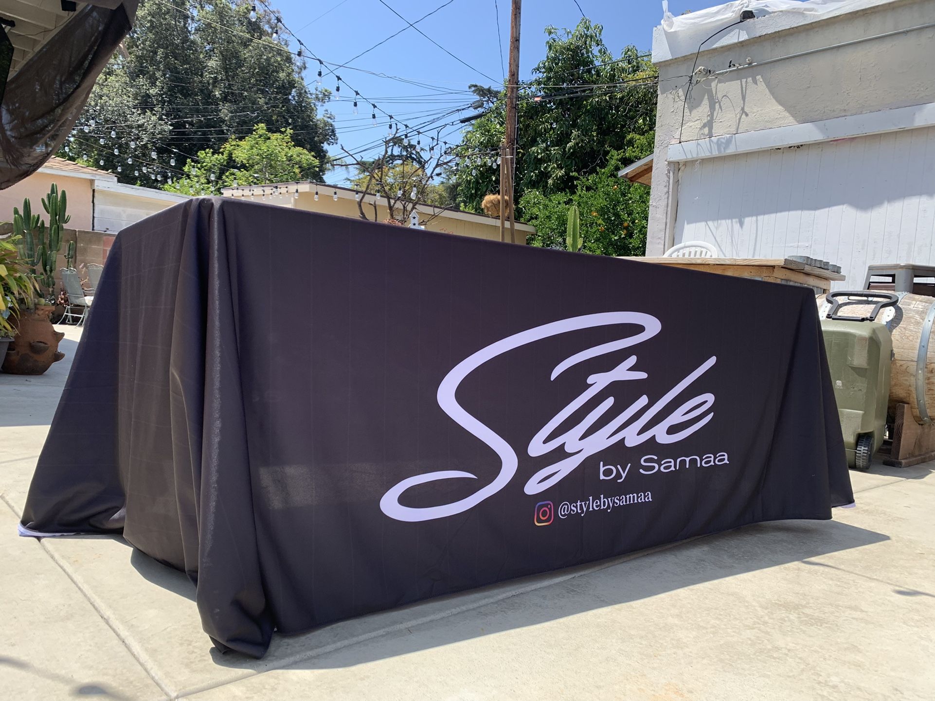 Table Cover For Businesses Vendor Events & More!