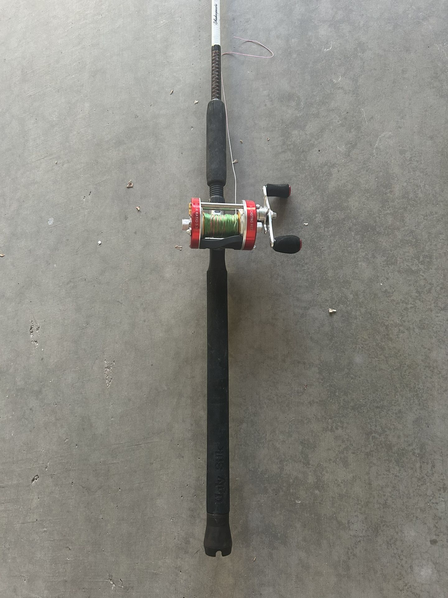 Catfish Fishing Rod Combo - Kastking R60 Reel And Ugly Stick 7ft Pole
