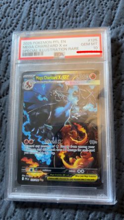 Pokemon Mega Charizard X ex psa 10