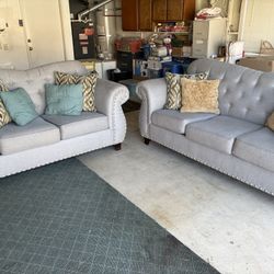 Couch and Loveseat 
