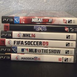 PS3 Video Game Bundle of 6 Games for $20