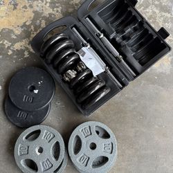 Adjustable Dumbbell set