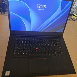 Lenovo ThinkPad X1 Extreme i7 32gb Ram 512gb SSD Drive 15.6 " Screen  Nvidia GTX 4GB