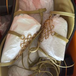 Tory Burch Multi logo Heeled Sandal 180 OBO